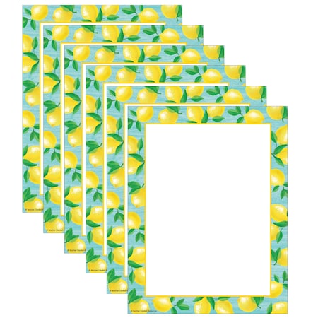 Teacher Created Resources Lemon Zest Computer Paper, 8.5 x 11, PK300 TCR8488